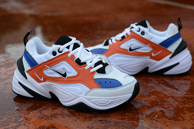 Nike Air M2K Tekno White Orange - Click Image to Close